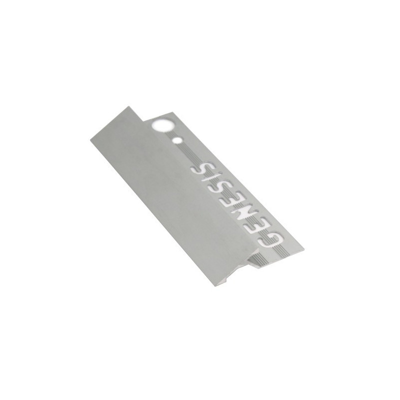 Genesis RSA124 Tile Aluminium Ramp (23x12 mm) - 81 - Matt Silver