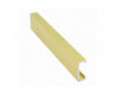 Genesis LFA - Flat Line Listello (8 x 20 mm) - 90 - Brushed Brass