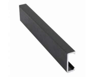 Genesis LFA - Flat Line Listello (8 x 20 mm) - 18 - Brushed Black