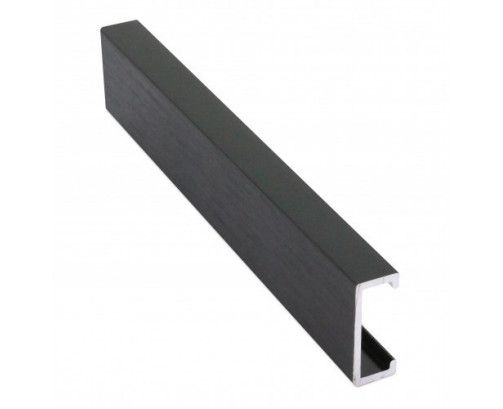 Genesis LFA - Flat Line Listello (8 x 20 mm) - 18 - Brushed Black