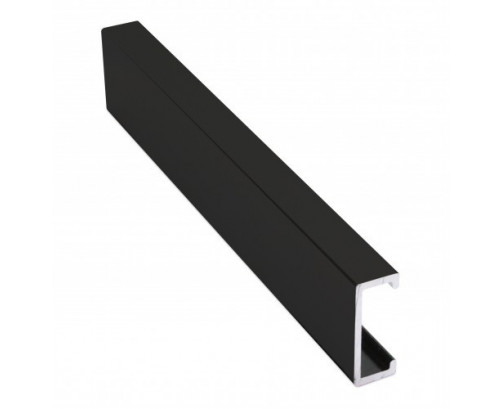 Genesis LFA - Flat Line Listello (8 x 20 mm) - 17 - Matt Black