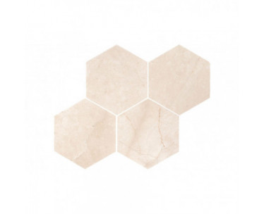 Crema Marfil Select Hexagon Polished (one side 100mm)