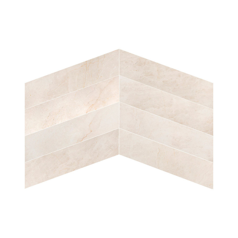 Crema Marfil Select Chevron Polished 150x610x13