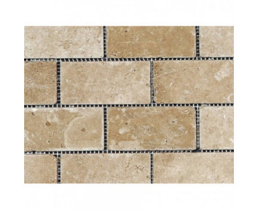 Siva Noce Tumbled Brick 48x100