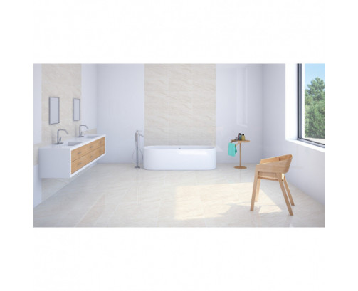 Trampoid 60x60 Cream Polished