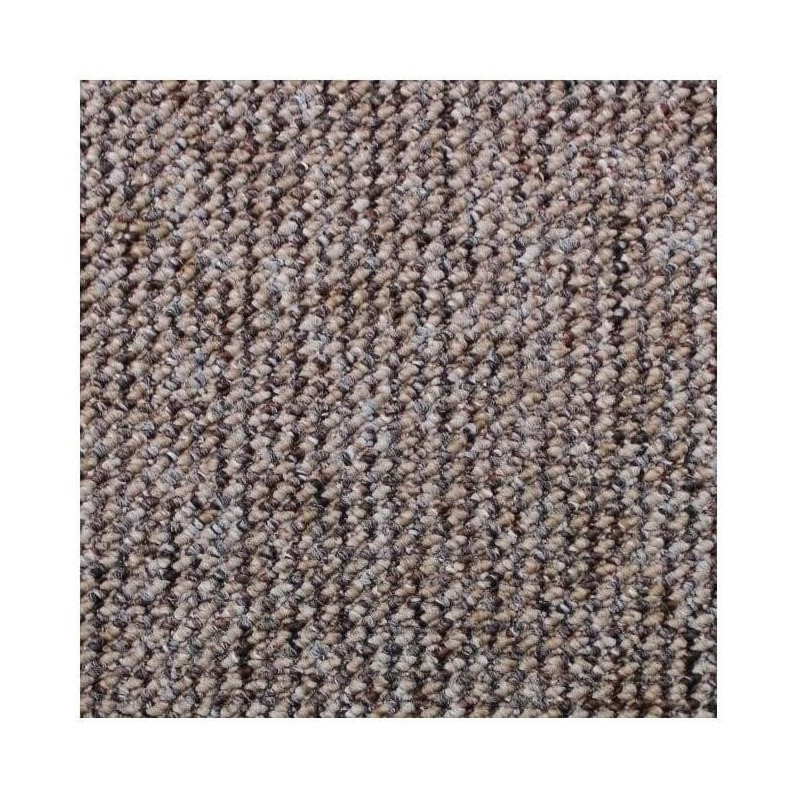 Hercules Loop Felt Back Carpet - Beige Brown