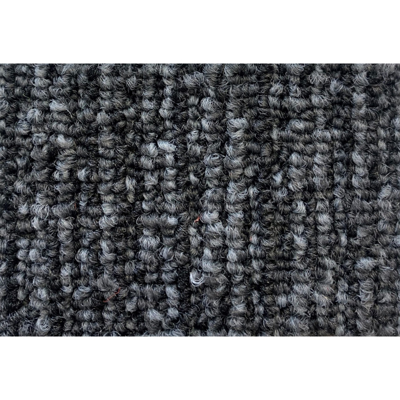 DVS Tufted Loop Carpet Tile - Mercury Grey Stripe