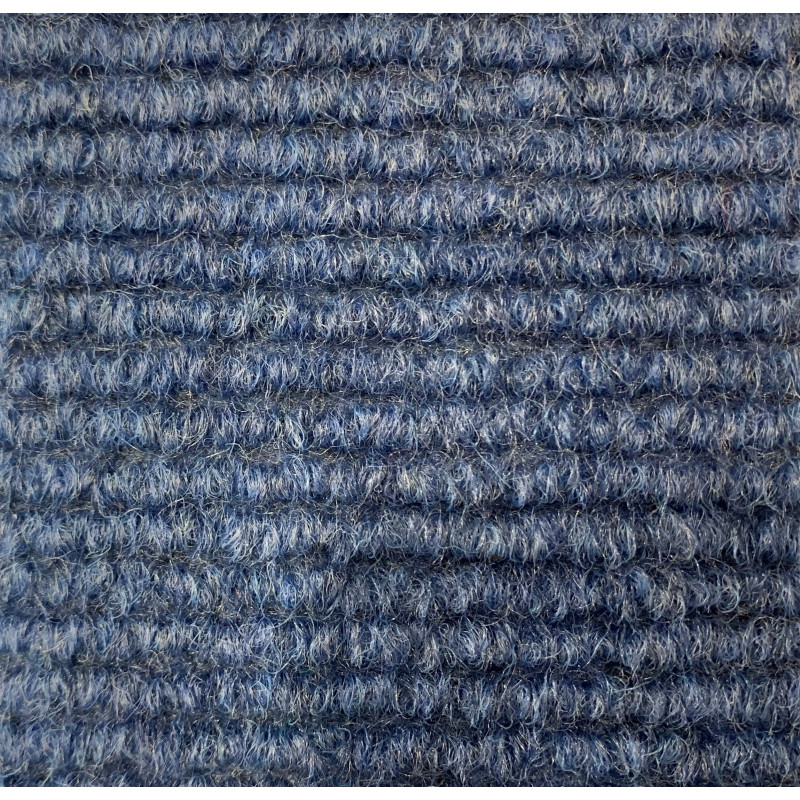 BROADRIB Heavy Contract Carpet - Azure