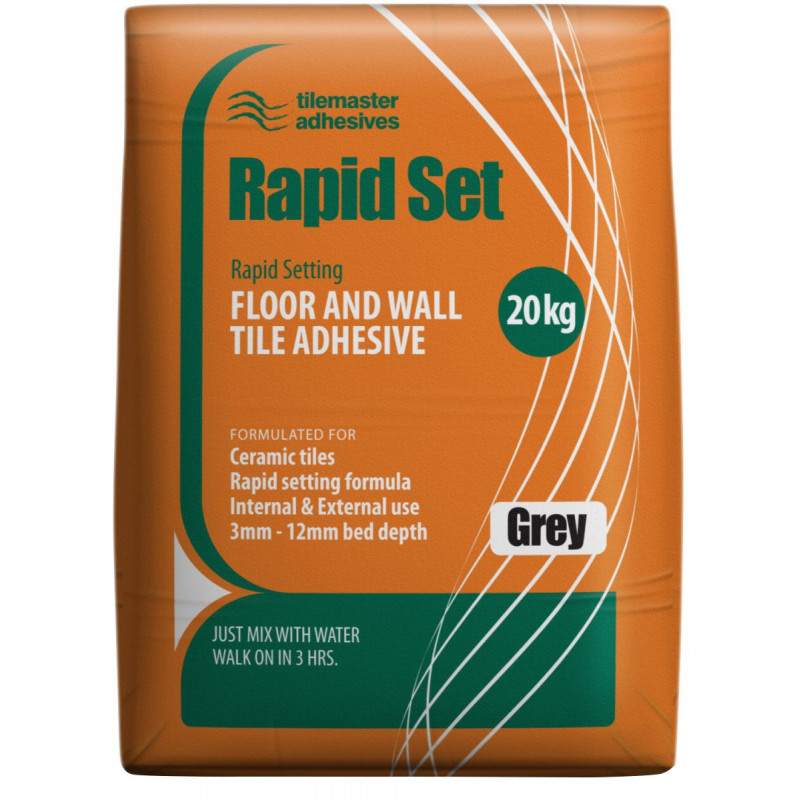 Rapid Set Adhesive Grey 20kg