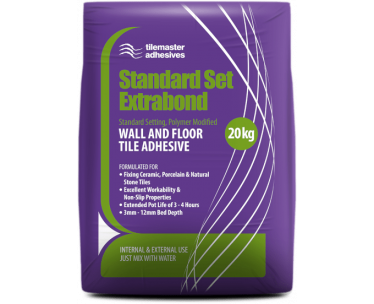 Standard Set Extrabond Adhesive Grey 20kg