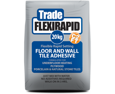 Trade Flexirapid Adhesive Grey 20kg