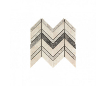 Elegant Mix Chevron Honed 250x285x10