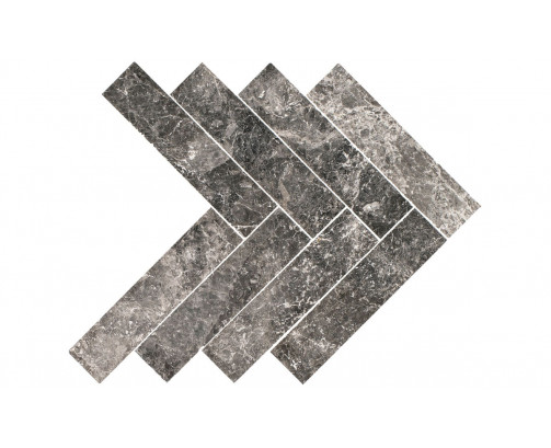 Silver Moon Herringbone Polished 150x610x13