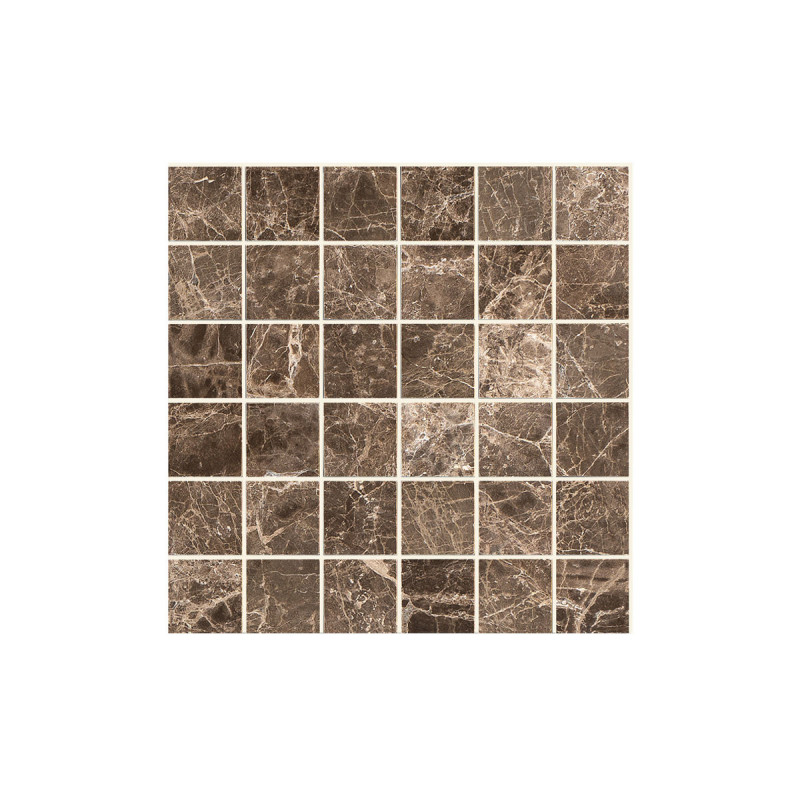 Emperador Dark Polished Square 48x48