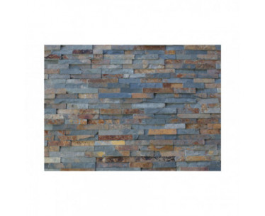 Rust Multicolour Riven Cladding 100x400