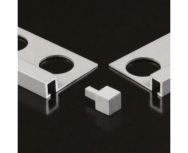 Genesis Aluminium Slim Square Edge CORNER PIECE (10 mm D)