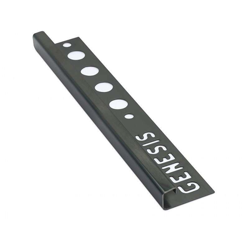 Genesis Plated Stainless Steel Square Trim (8mm D) TINTED BLACK