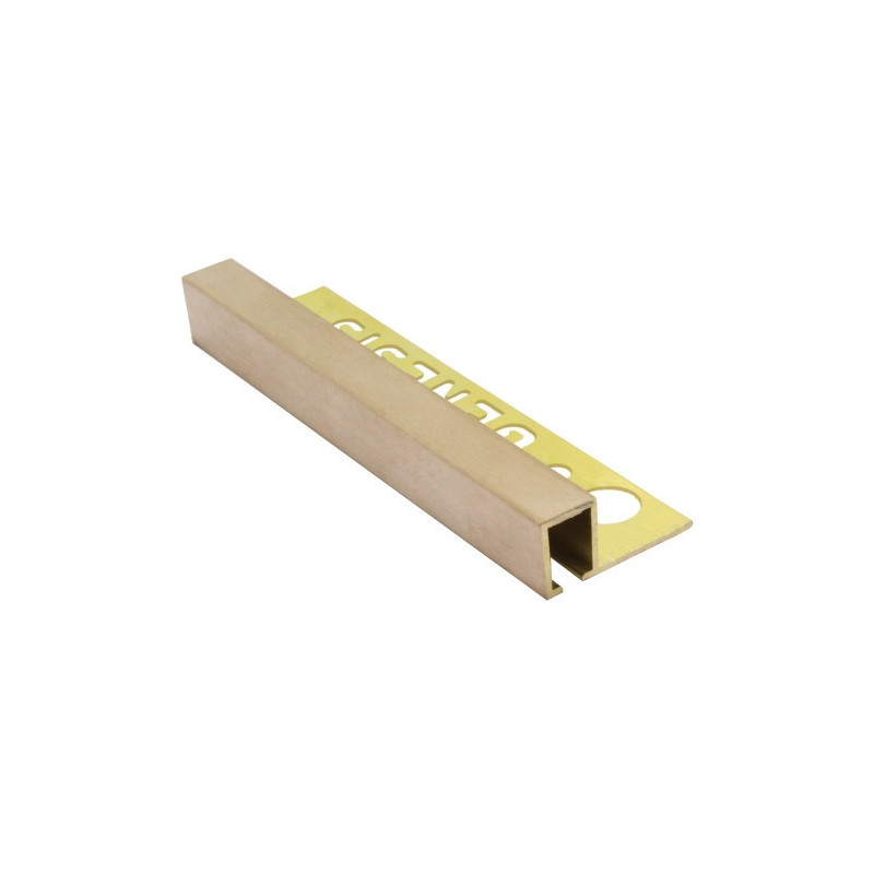 Genesis Solid Brass Square Trim (10mm D) (BRUSHED)