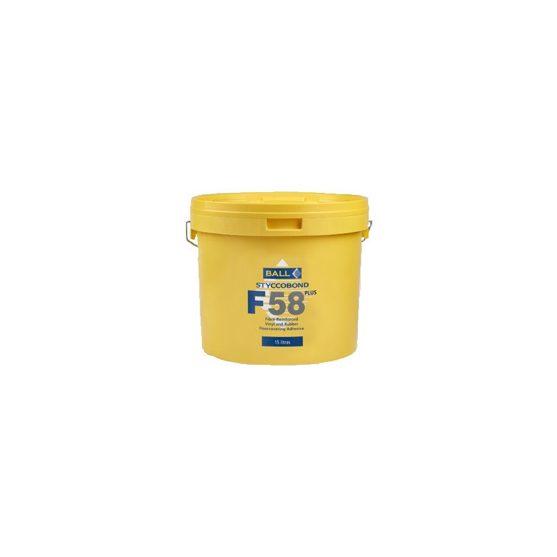 Styccobond F58 Fibre-Reinforced Vinyl & Rubber Adhesive - 15L