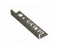 Genesis Aluminium Straight Edge Trim (12mm D) (Bronze)