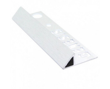 Genesis Aluminium Angle Trim - Triangular (11x10 mm) (Brushed Effect)