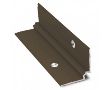 Genesis TVI Aluminium Angle Edge Trim (25x25mm) (2.7m) (Bronze)