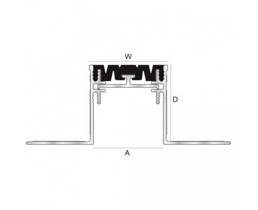 Genesis GFGR Heavy Duty Aluminium - 50mm Grooved