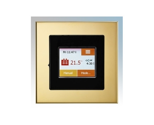 NGTouch Premium thermostat Black/Brass