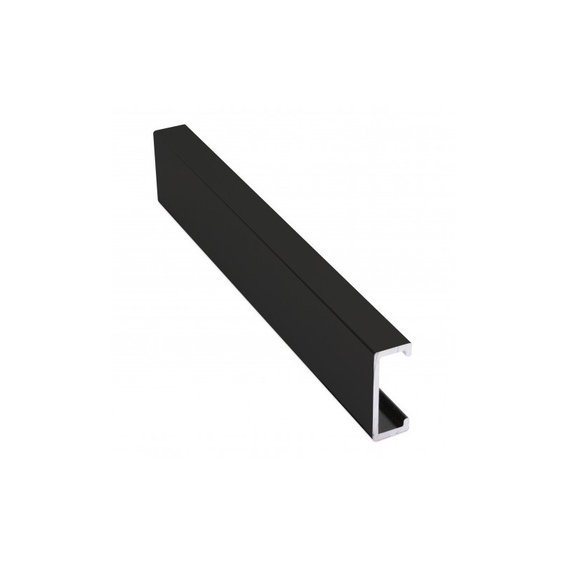 Genesis LFA - Flat Line Listello (8 x 20 mm) - 17 - Matt Black