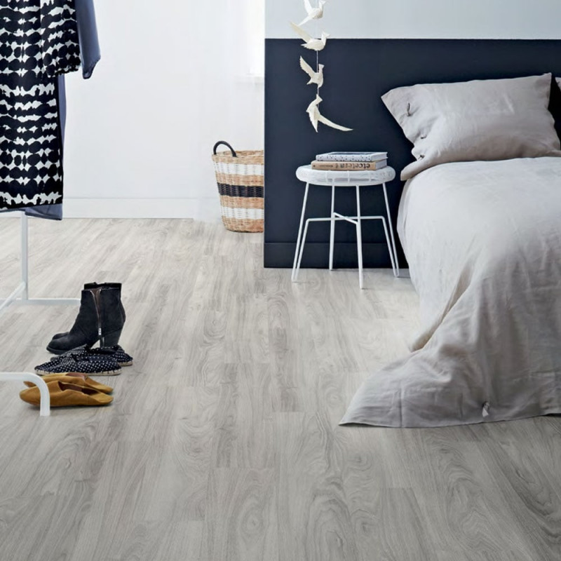 Camaro Polyflor Loc Click Fit Vinyl Tiles - Grey Mountain Ash (145.6x907.6mm)