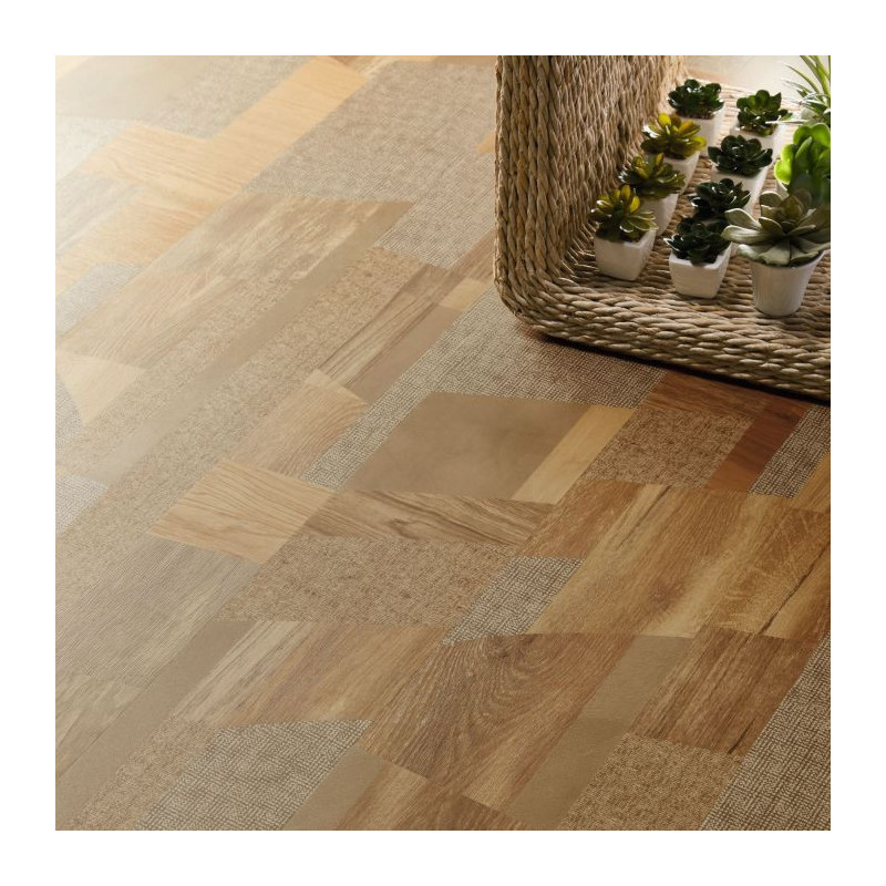 Polyflor Expona Design Stone and Abstract PUR - Sepia Medley