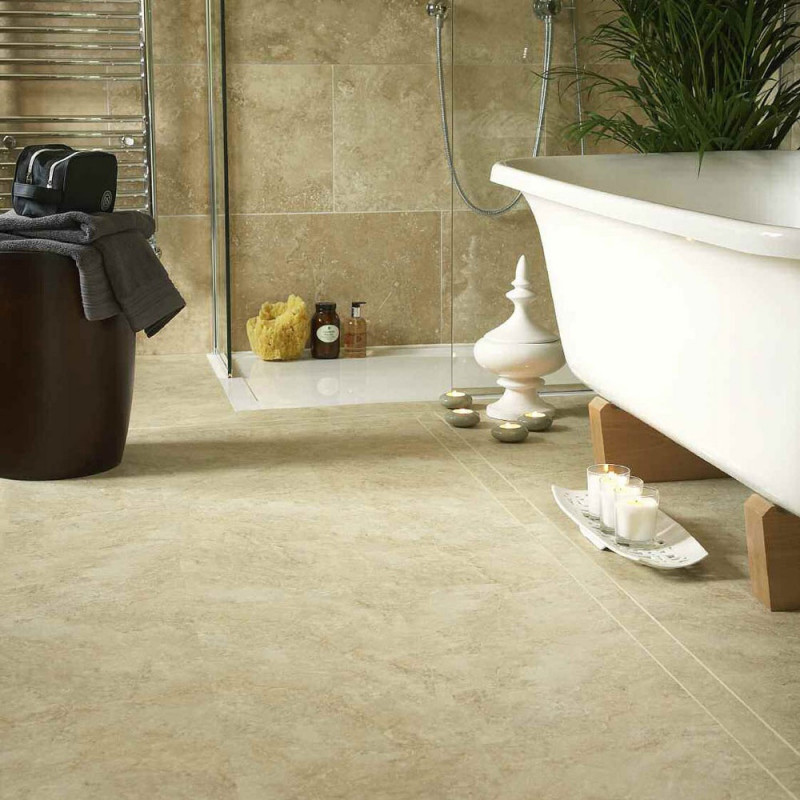 Polyflor Camaro Vinyl - Classic Yorkstone (305x305mm)