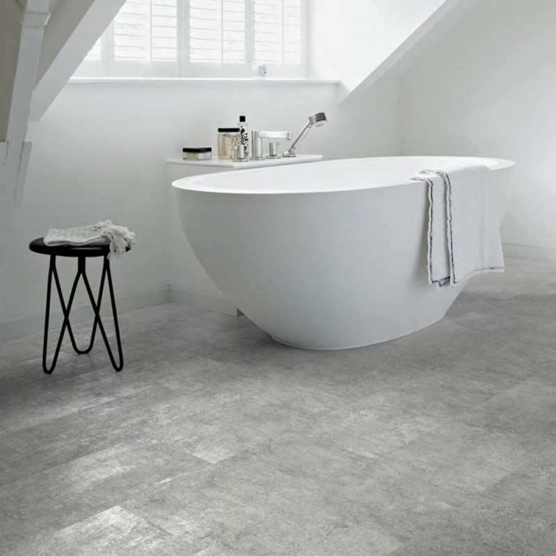 Camaro Polyflor Loc Click Fit Vinyl Tiles - Grey Flagstone (298x602.8mm)