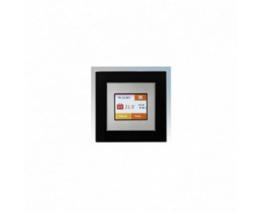 NGTouch Premium thermostat Silver/Black Glass