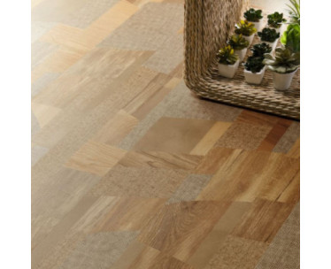 Polyflor Expona Design Stone and Abstract PUR - Sepia Medley