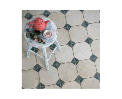 Octagon Effect Vintage Tiles - Marine